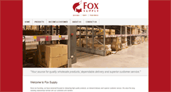 Desktop Screenshot of foxsupply.com